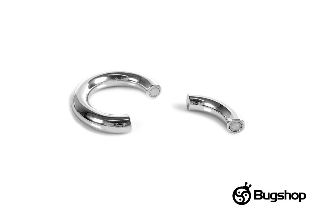 The metal ring on the penis or testicles - magnetic