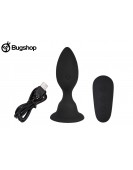 Vibrating anal plug with remote control