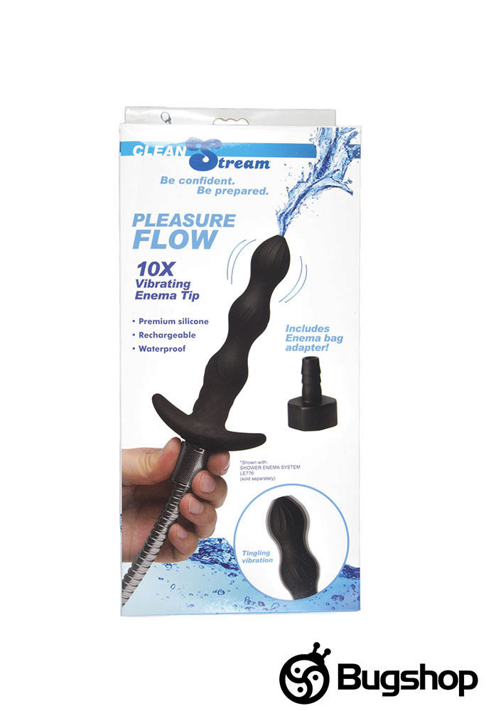 Vibrating anal douche