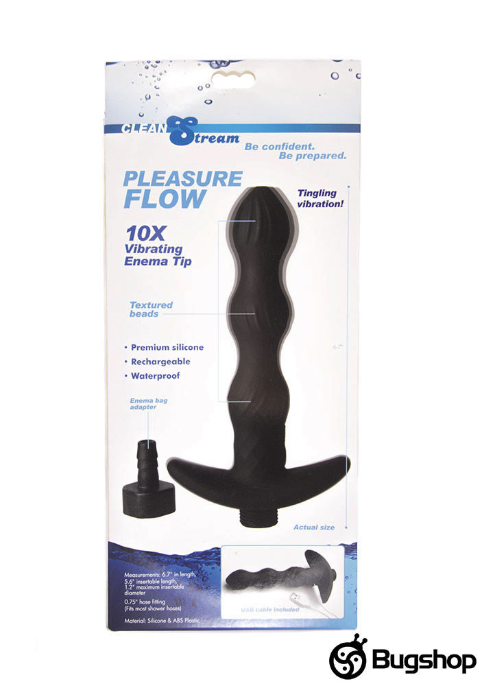 Vibrating anal douche