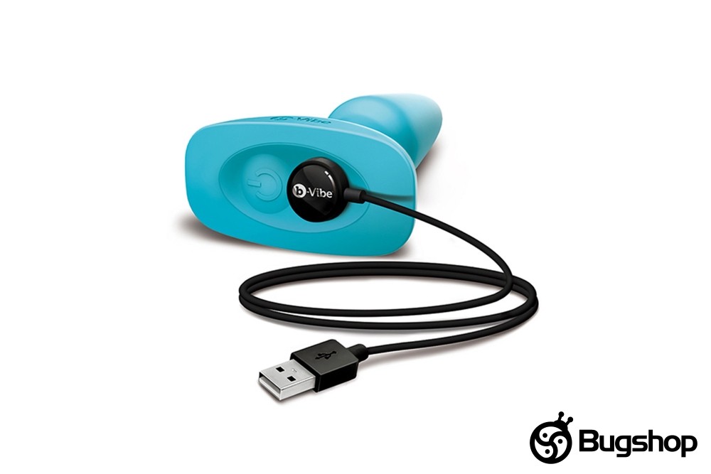 Vibrační anální kolík s rotací - b - Vibe rimming plug