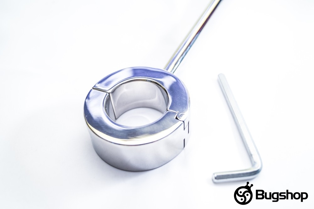 Metal testicle holder