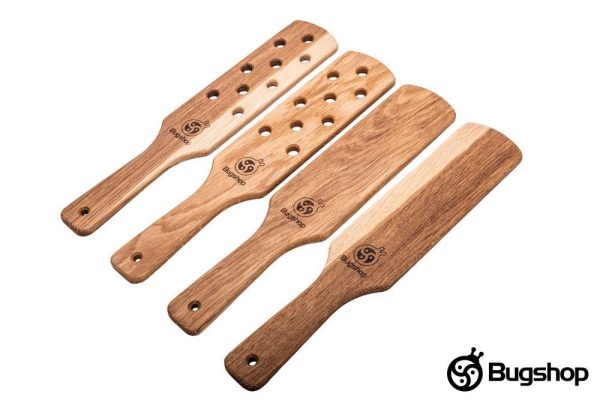 Dřevěná plácačka Bugshop™ - Krátká