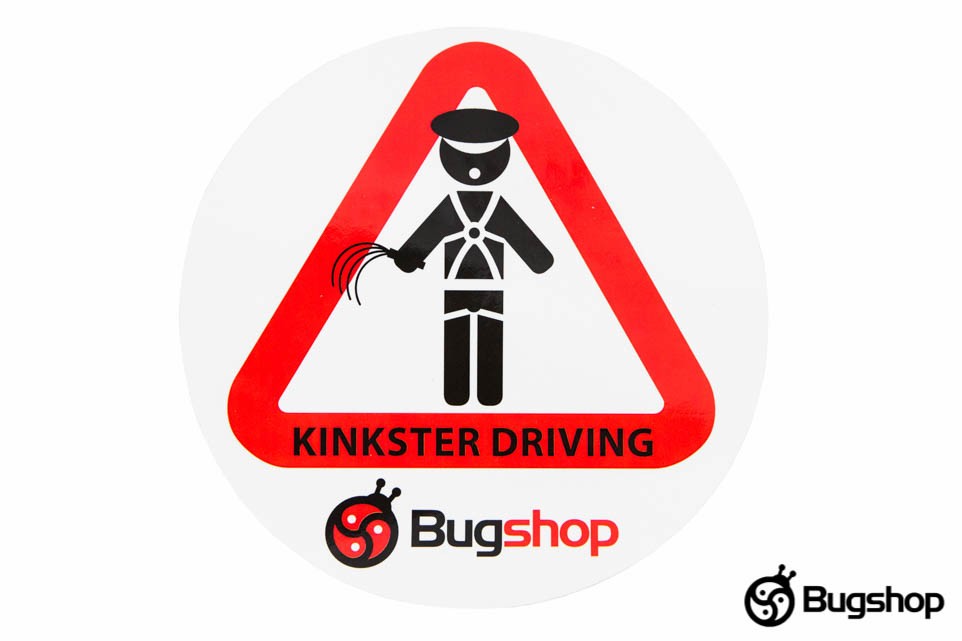 Bugshop™ samolepka na auto