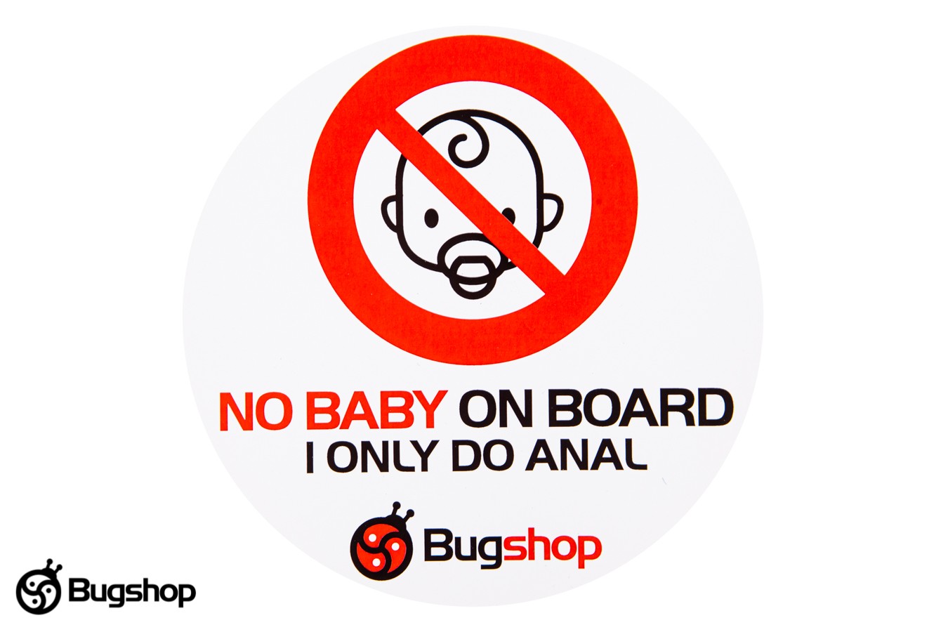 Bugshop™ samolepka na auto