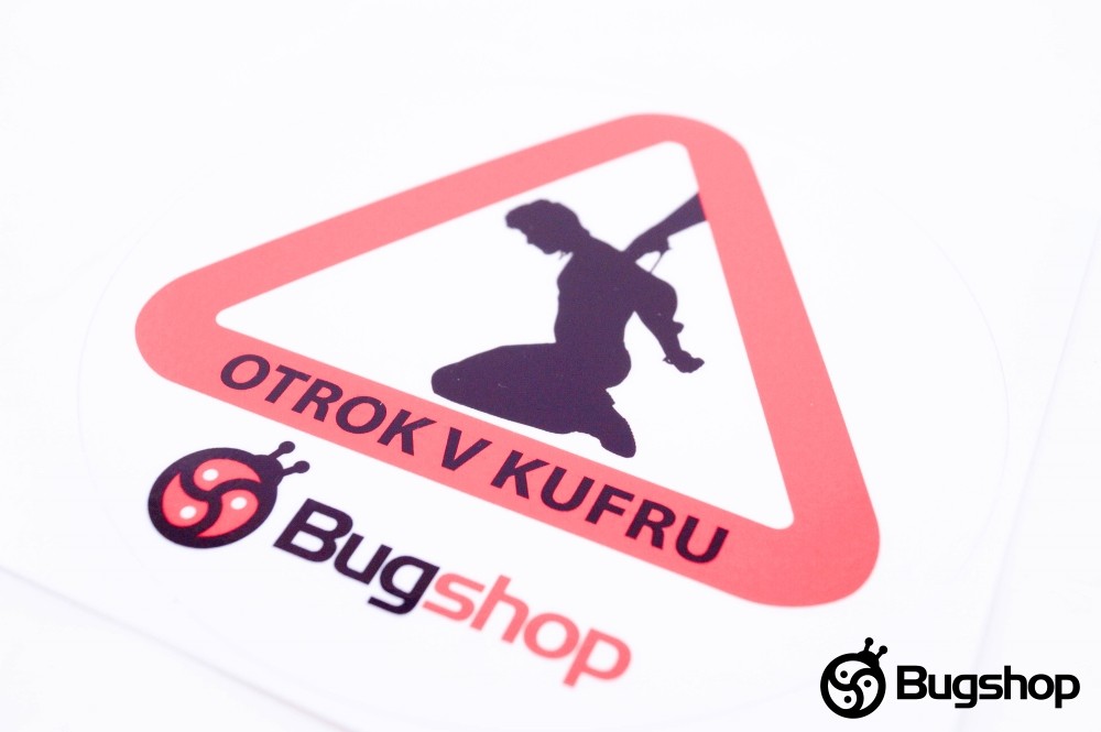 Bugshop™ samolepka na auto