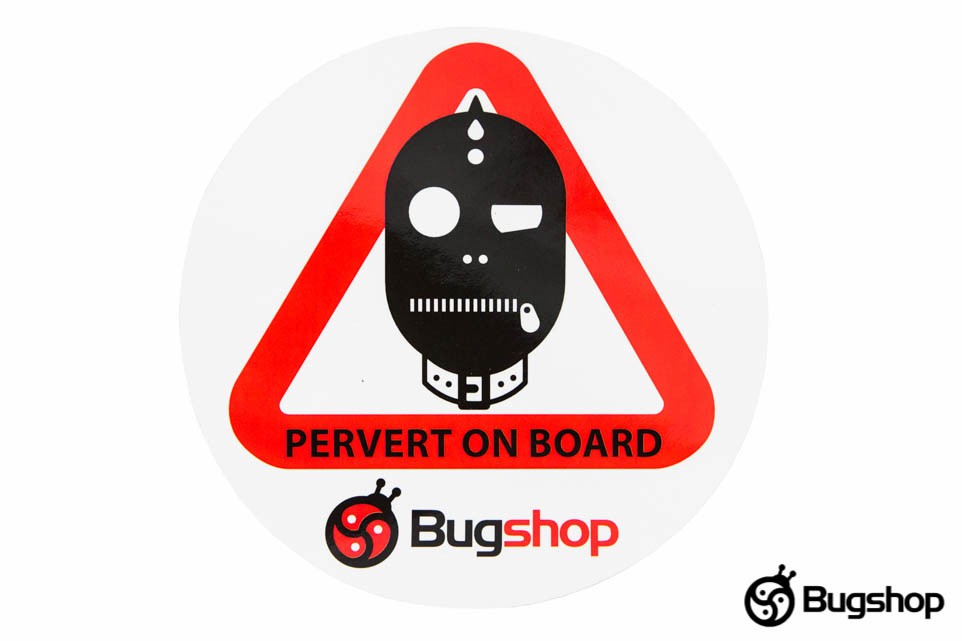 Bugshop™ samolepka na auto