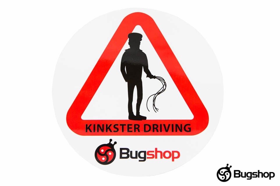 Bugshop™ samolepka na auto
