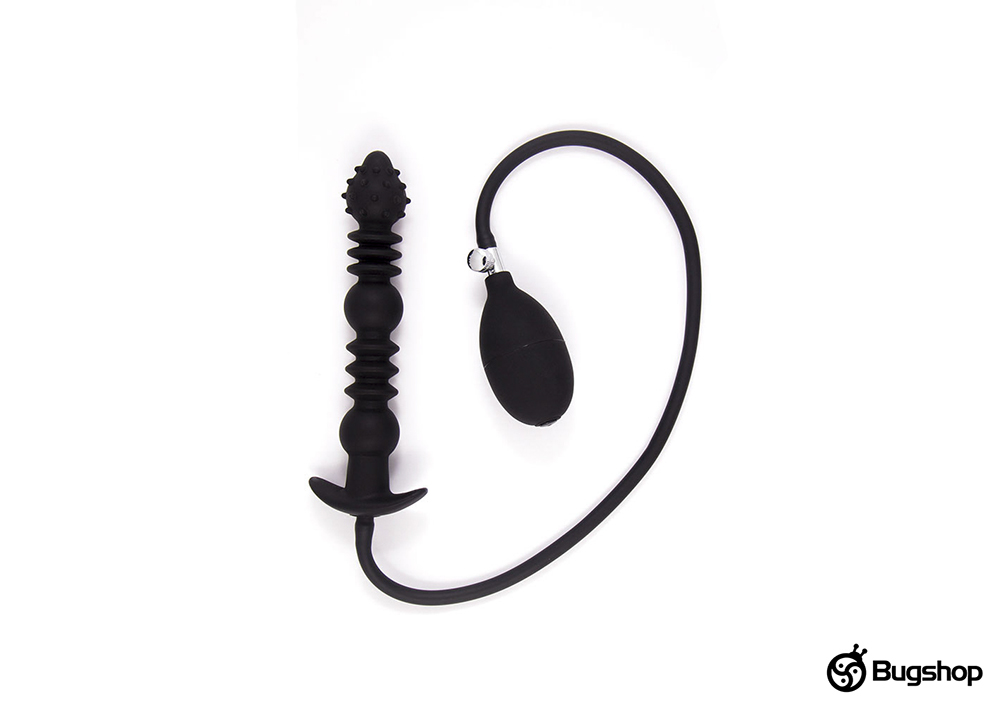 Inflatable anal dildo